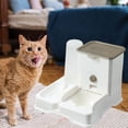 thumbnail image 1 of Bebedero automático para gatos, comedero para gatos de gran capacidad, alimentador de agua y comida para perros, fuente de bebida para perros, gatos y Cuenco de cerámica Yinane Cuencos para gatos, 1 of 8