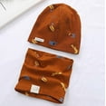 thumbnail image 5 of AWZXDE Winter Hats For Kids Double Layer Hat And Neck Warmer Windproof Thermal Ear Scarf Combo For Boys Girls Brown, 5 of 6