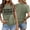 Green, variant on Women Oversized Tshirt Print Top Loose Crew Neck T Shirt Tops for Women Beige L