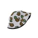 thumbnail image 2 of Sombrero de cubo Qarigey decoración de vestir gorra de pescadores estilo simple parasol de verano para exteriores Piña blanca 56-58cm, 2 of 6