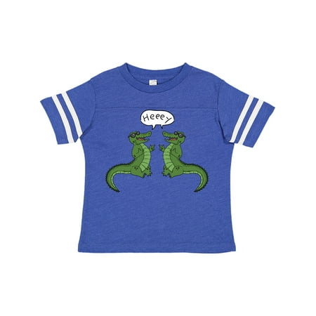 

Inktastic Heeey Cool Green Gators in Sunglasses Gift Toddler Boy or Toddler Girl T-Shirt