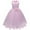 01 Pink, variant on Weiqiqre Baby Girls' Special Occasion Dresses, Toddler Girls Solid Color Flowers Net Yarn Bowknot Birthday Party Flowers Gown Kids Dresses