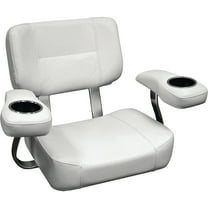Wise 3366784 Pro Series Offshore Helm Chair, Arctic Ice White