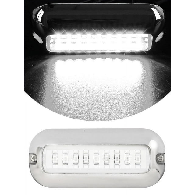 27LED Marine Boat Lights 74LM 12V 50W LED Interior Lights IP68 Waterproof 3.7” Boat Deck Decorative Light