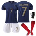 thumbnail image 3 of Camiseta de fútbol número 10, 19 y 11 con calcetines, camiseta de fútbol para hombre, 3 of 6