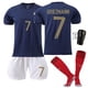thumbnail image 3 of Camiseta de fútbol número 10, 19 y 11 con calcetines, camiseta de fútbol para hombre, 3 of 6