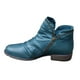 thumbnail image 2 of Zapatos de mujer Retro Color sólido Tacón bajo Cremallera Moda Botas cortas de cuero Wmkox8yii  shkj213, 2 of 5