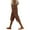 Coffee, variant on Pants Plus Size for Women Women Fashion Solid Color Cotton Flax Elastic Long Pants Beach Leisure Trousers Work Clothes for Office