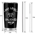 thumbnail image 2 of Regalos Para Papa, Regalos Para Papá En Español, Regalo Para El Dia Del Padre, Mexican Dad Stainless Steel Insulated Tumbler with Lid and Straw 20Oz, 2 of 5