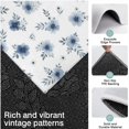 thumbnail image 3 of Pioneer Flower Floral Print Pattern Kitchen Rugs Sets Of 3,Kitchen Runner Rugs Non Skid Washable,Decorative Kitchen Floor Mats for Kitchen,Sink,Laundry,17X30 Inch + 17X47 Inch + 17X59 Inch, 3 of 6
