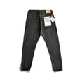 thumbnail image 2 of SAUCE ZHAN 315XX Men's Jeans Indigo Sanforized Selvedge Denim Jeans Regular Fit Taper Leg 14.5 oz, 2 of 8