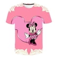 thumbnail image 1 of Disney Mickey Mouse Donald Duck camisetas Kawaii 3D estampado niños camiseta verano moda dibujos animados camiseta niño niña camiseta Unisex Tops13T Gao Jinjia LED, 1 of 2