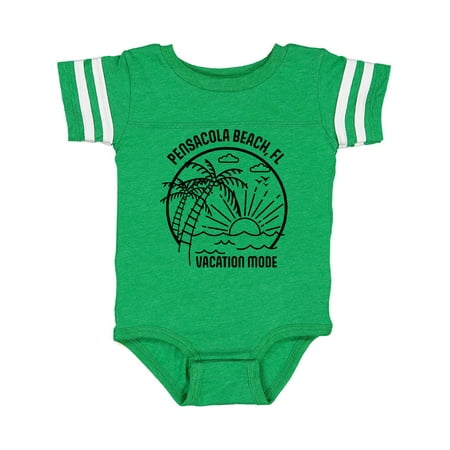 

Inktastic Summer Vacation Mode Pensacola Beach Florida Gift Baby Boy or Baby Girl Bodysuit
