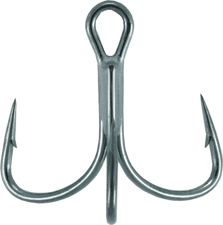 Mustad TG76NP-BN-3/0-11U Ultrapoint KVD Elite Triple Grip Treble Hook ...