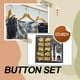 thumbnail image 3 of Juego de botones a presión, juego de botones, para chaqueta, zapatos, cinturilla, botas, cobre, botón de presión, accesorio de costura, oro, 100 piezas / juego, 10-17 mm sidaley HA009025-04B, 3 of 6