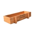thumbnail image 3 of Maceta de madera para plantas, contenedor para camas carnosas, maceta multifunción, artículos diversos Marrón, 3 of 9