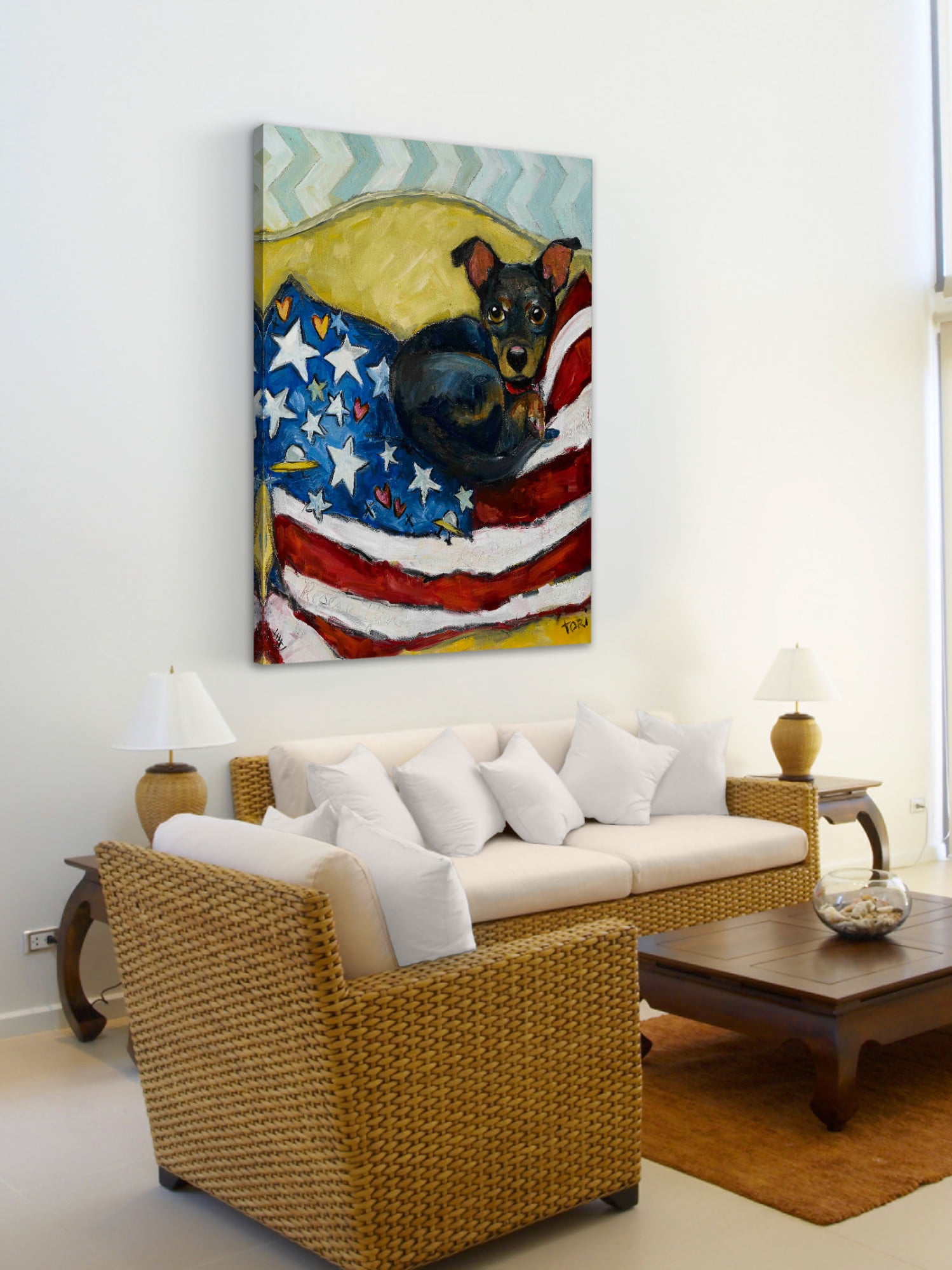 Rescue Me Rescue You Painting Print on Wrapped Canvas