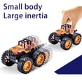 thumbnail image 6 of XIANXIAN Monster Trucks 1:24 Scale Vehicle, Toy Truck with Giant Wheels & Stylized Chassis, Gift for Kids Ages 3 Years Old & Up, 6 of 6