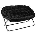 thumbnail image 2 of Flash Furniture Steel Indoor Folding Chair, Black, 2 of 13
