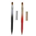 thumbnail image 3 of OUNONA 2pcs Makeup Brushes for Daily Use with Metal Material in Assorted Color, 3 of 6