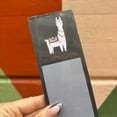 thumbnail image 5 of No Prob-Llama Magnetic Sticky Notepad in Navy Blue, 5 of 7