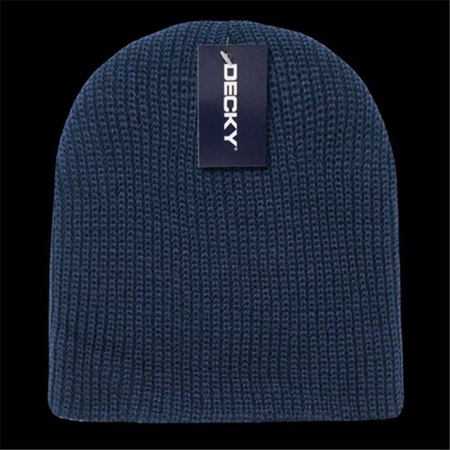 Decky 608-NVY GI Cuffless Watch Caps, Navy
