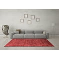 thumbnail image 3 of Ahgly Company Indoor Square Oriental Red Traditional Area Rugs, 3' Square, 3 of 4