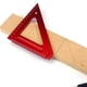 thumbnail image 4 of Regla triangular para carpintería, regla triangular para carpintería, regla roja para carpintería, regla triangular, construcción robusta, 4 of 9