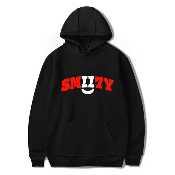 SMii7Y Merch Hooded Drawstring Pocket Sweatshirt Men/women Long Sleeve 2025 Fashion Pullover