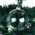 thumbnail image 4 of Mosey 6/12Pcs Fillable Christmas Balls with Lanyard Shatterproof Transparent DIY Plastic Hanging Decoration Xmas Tree Pendants, 4 of 8