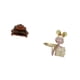 thumbnail image 5 of Sofá Miniatura, Sillón Individual, Modelo DIY, Accesorio, Mueble Para Habitación, Micropaisaje, Regalo, Decoración, Estatua De Niña Con Bandeja Para Guardar Llaves, Arte Moderno, Linda, 5 of 8