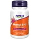 thumbnail image 1 of Suplemento NOW de metil B-12 (metilcobalamina) 5000 mcg 120 pastillas, 1 of 8