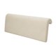 thumbnail image 2 of Cojín de cabecera de esponja suave con soporte para almohada individual, ideal para dormitorios y oficinas. Blanco, 2 of 9