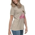 thumbnail image 5 of Bella + Canvas Women's Relaxed T-Shirt Short Sleeve Graphic Crew Neck (Heather Stone, S), 5 of 5
