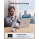 thumbnail image 2 of Cargador de Pared CUKTECH 10 de 100W USB C de 3 Puertos para MacBook Blanco, 2 of 7