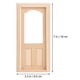 thumbnail image 2 of 1 adorno de puerta de madera., 2 of 3