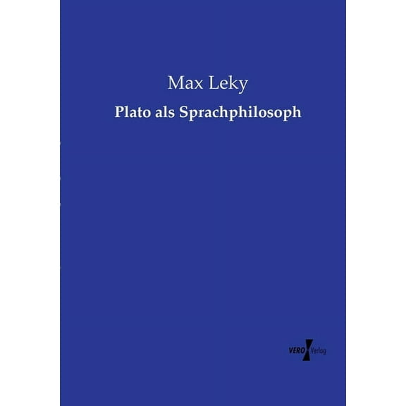 Plato als Sprachphilosoph, (Paperback)