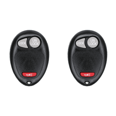 Car Key Fob Keyless Entry Remote for 2006-2010 Hummer H3 FCC L2C0007T Part Number 10335583 10335582-88 Pack of 2