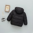 thumbnail image 4 of Hotiary Toddler Baby Winter Fleece Thicken Coats Boys Girls Teddy Bear Hooded Windproof Padded Jacket Outerwear Kids Warm Lined Zipper Down Jacket for 1-7 Years, 4 of 8