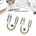 thumbnail image 2 of USB C to 3.5mm DAC Earphone Amplifier Hifi Digital Audio Decoder, 2 of 5