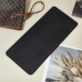 thumbnail image 6 of 2pcs PU Leather Bag Bottom 14.6x6.7'' Black Base Shaper Rectangle Purse Bottom Shaper Pad Insert Cushion Base Shaper for Handbag Tote Purse Clutch Crossbody Bag Backpack Canvas Bag, 6 of 8