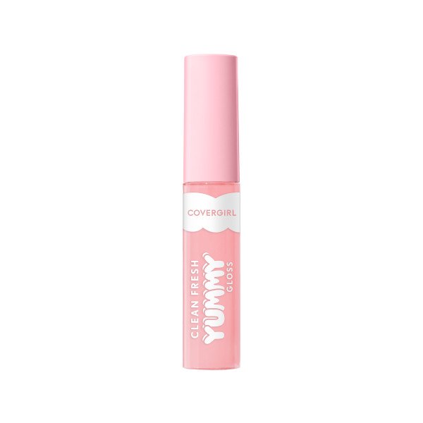 COVERGIRL Clean Fresh Yummy Gloss infused with Hyaluronic Acid and naturally-derived Antioxidants, clean, vegan and gluten-free