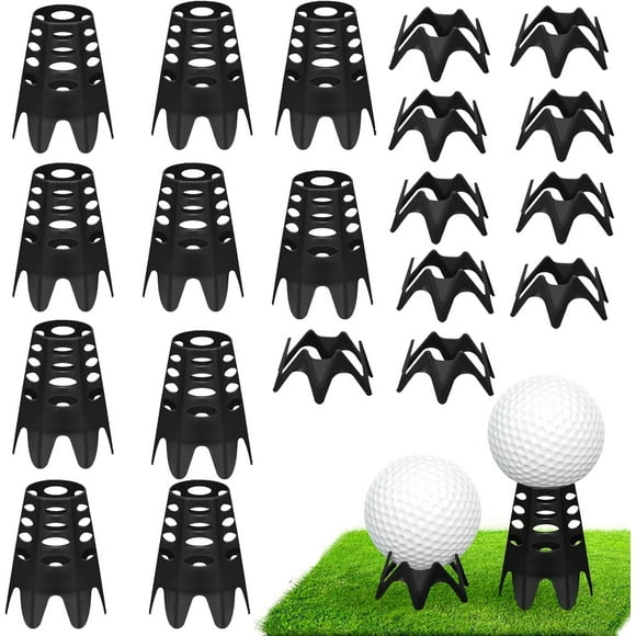shiyou-20Pcs Golf Simulator Tees, Indoor Golf Tees, Practice Training Golf Mat Tees, Plastic Golf Tees for Winter Turf and Driving Range