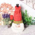thumbnail image 2 of VerPetridure Christmas Decoration Red Wine Set Creative Champagne Bottle Set Christmas Table Home Decoration Supplies Christmas Wine Set Decoration Wine Bottle Set Holiday Atmosphere, 2 of 2