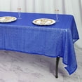 thumbnail image 4 of BalsaCircle 60" x 102" Sequin Rectangular Tablecloth Royal Blue, 4 of 7