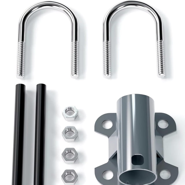 APPLAYERR For Starlink Dish Antenna Versatile U-Bracket Mount for RVs, Yachts & Masts, Ensures Optimal Stability & Performance