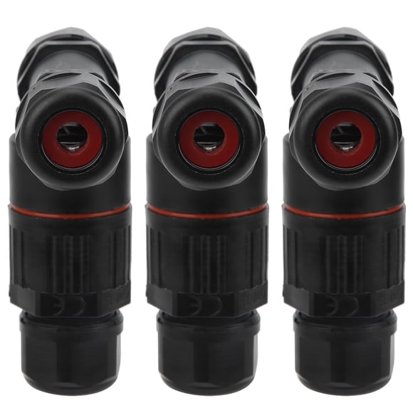 Conector Impermeable De 3 , Conector De Cable Eléctrico, 3 Piezas Para Farolas, Luces De Inundación Al Aire Libre, Luces Subterráneas, Luces De Patio