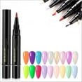 thumbnail image 2 of Nail Polish Pens, Nail Varnish Pens 3 In 1 Gel Nails Polish Pen, One Step DIY Nails Varnish Pen, Non UV Gel Nails Polish Crafts Pen, DIY Nail Pens for Girls and Ladies, 2 of 4