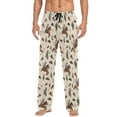 thumbnail image 4 of joogoo Men's Pajama Pants Cactus Cowboys Soft Long Sleep Lounge Pjs Bottoms M, 4 of 7