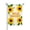 Color 1, variant on AMHNF Linen Garden Flag with Sunflowers and HELLO SUNSHINE Text for Spring Summer Home Outdoor Garden Yard Door Decor 12x18 inch
